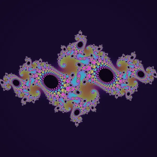 Fractal Bloom — AI-assisted psychedelic artwork by Dacwoo